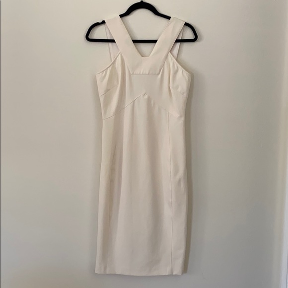 Veronica Beard V-Neck Scuba Sheath Dress - Picture 3 of 7